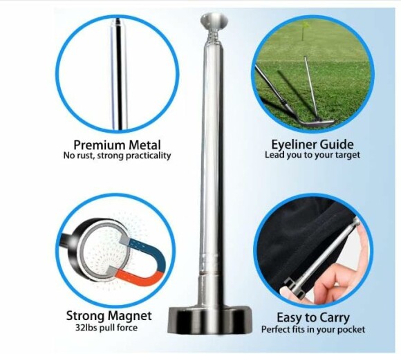 Anpassbare Golf Alignment Sticks