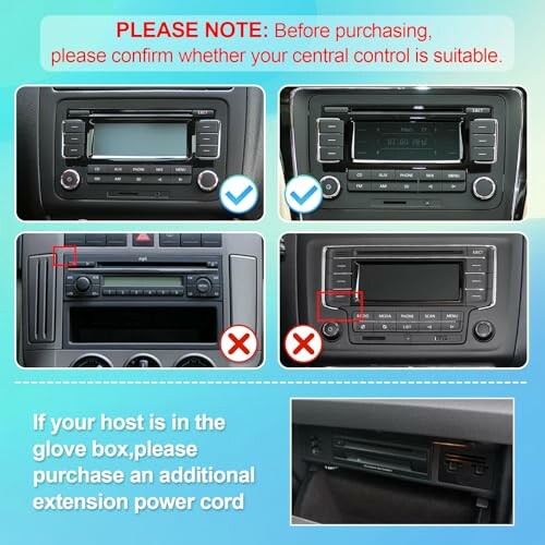 Anleitung zur Überprüfung der Kompatibilität von Autoradios.