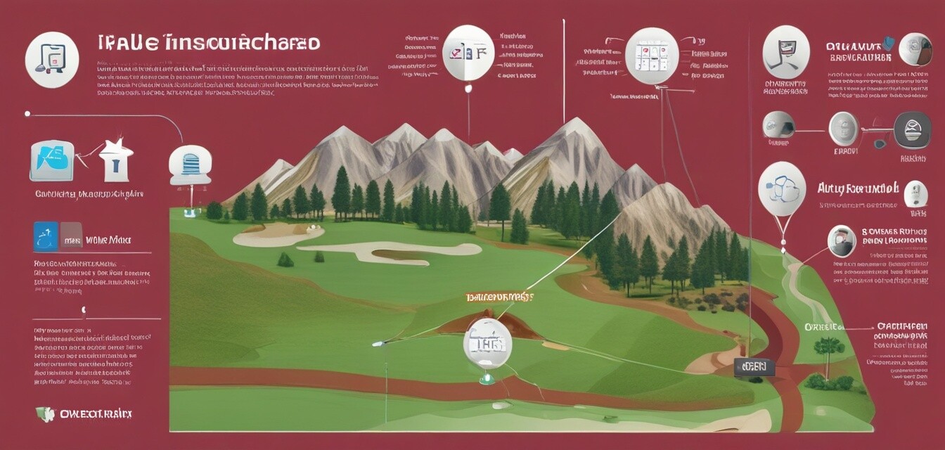 Golf apps compatibility infographic