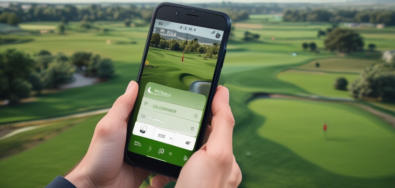 Smartphone-App für Golf-GPS