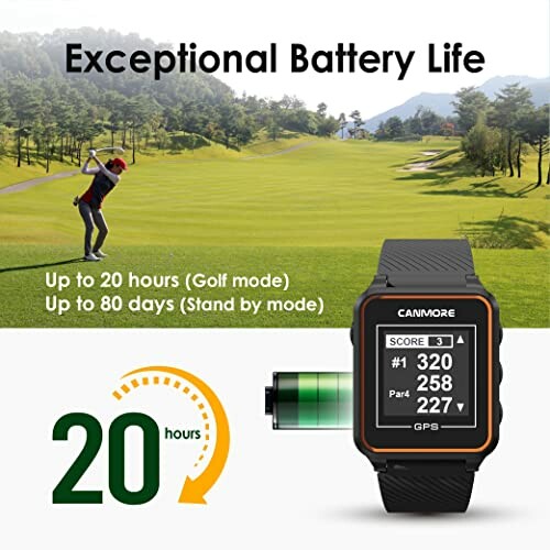 CANMORE TW356 Golf-GPS-Uhr
