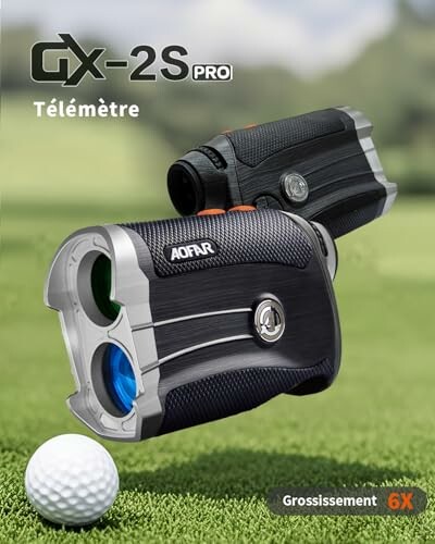 Golf-Entfernungsmesser GX-2S Pro auf dem Rasen