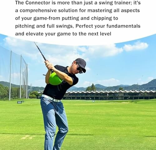 HoldOneLight Golf-Trainingsball